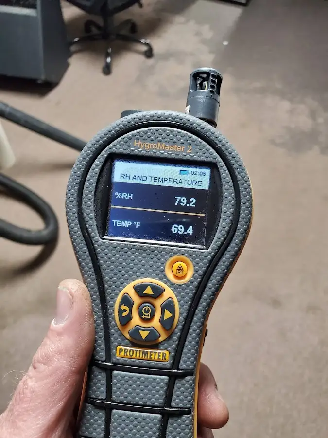 Moisture meter humidity assessment for Mold Remediation & Removal in Williamson